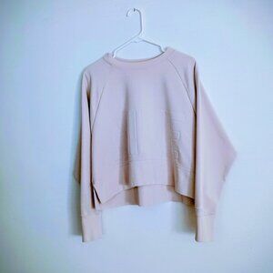 Nike DRI Fit Cream Pullover Sweatshirt